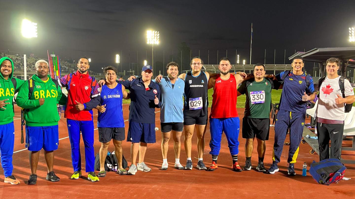 JOSÉ CHÁVEZ SE UBICA QUINTO EN MARTILLO EN EL ATLETISMO DE LOS JUEGOS PANAMERICANOS JUNIOR 